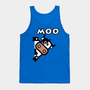 Cow Sighting Funny Cute Calf Halloween Tank Top